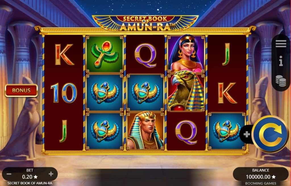 Secret Book of Amun-Ra Slot: A Deep Dive into this Mysterious Online Casino Game