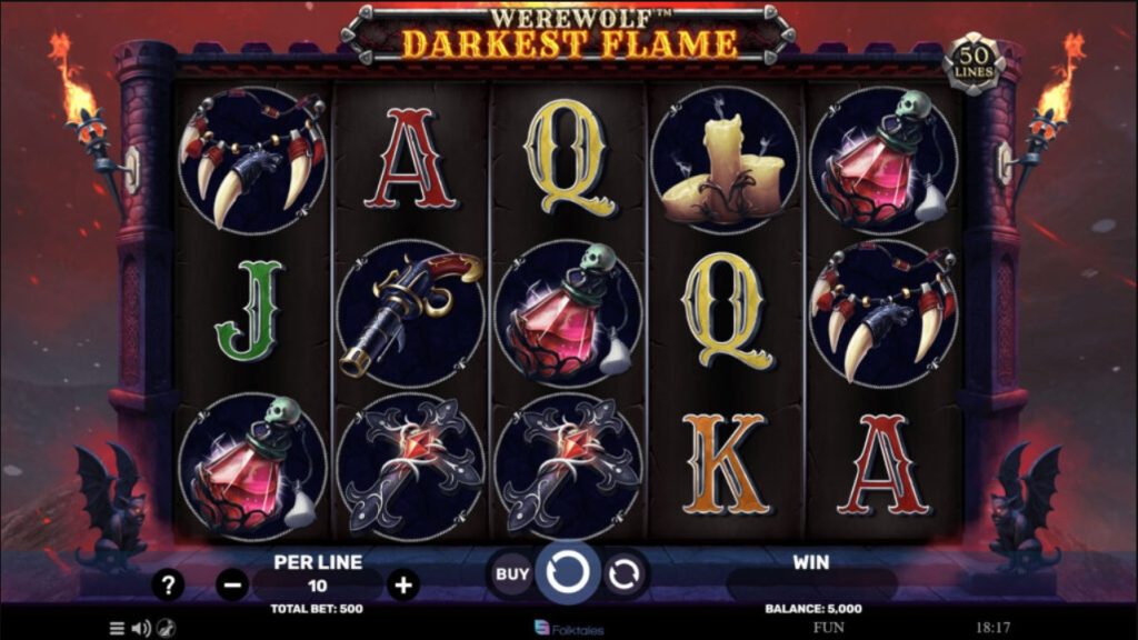 Werewolf Darkest Flame: An Online Slot Game Review